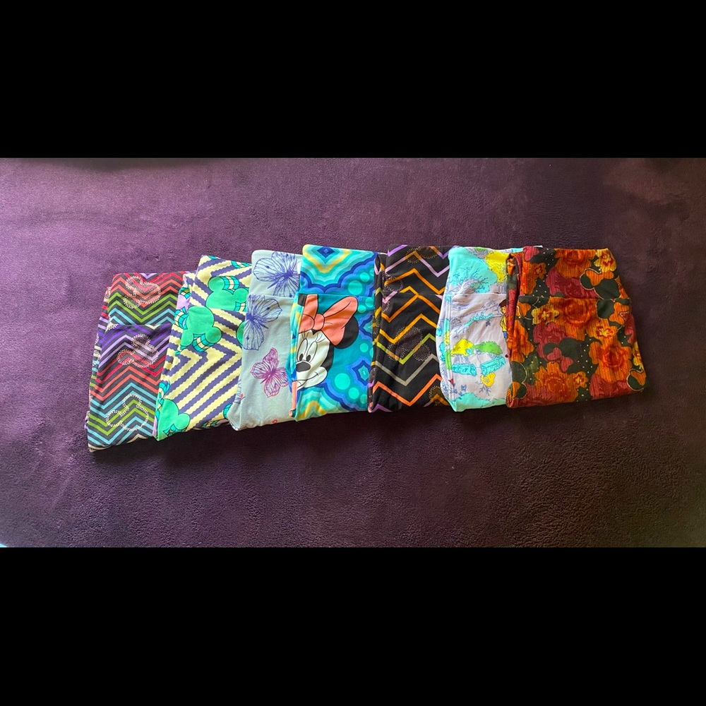🌱BUNDLE🌱 of 7 pair of LuLaRoe soft leggings